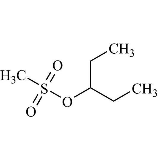 Show details for Methanesulfonic Acid 1-Ethylpropyl Ester Picture of Methanesulfonic Acid 1-Ethylpropyl Ester