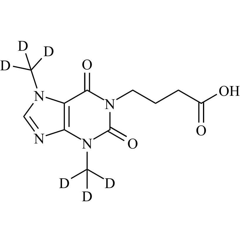 Picture of Pentoxifylline Acid-d6