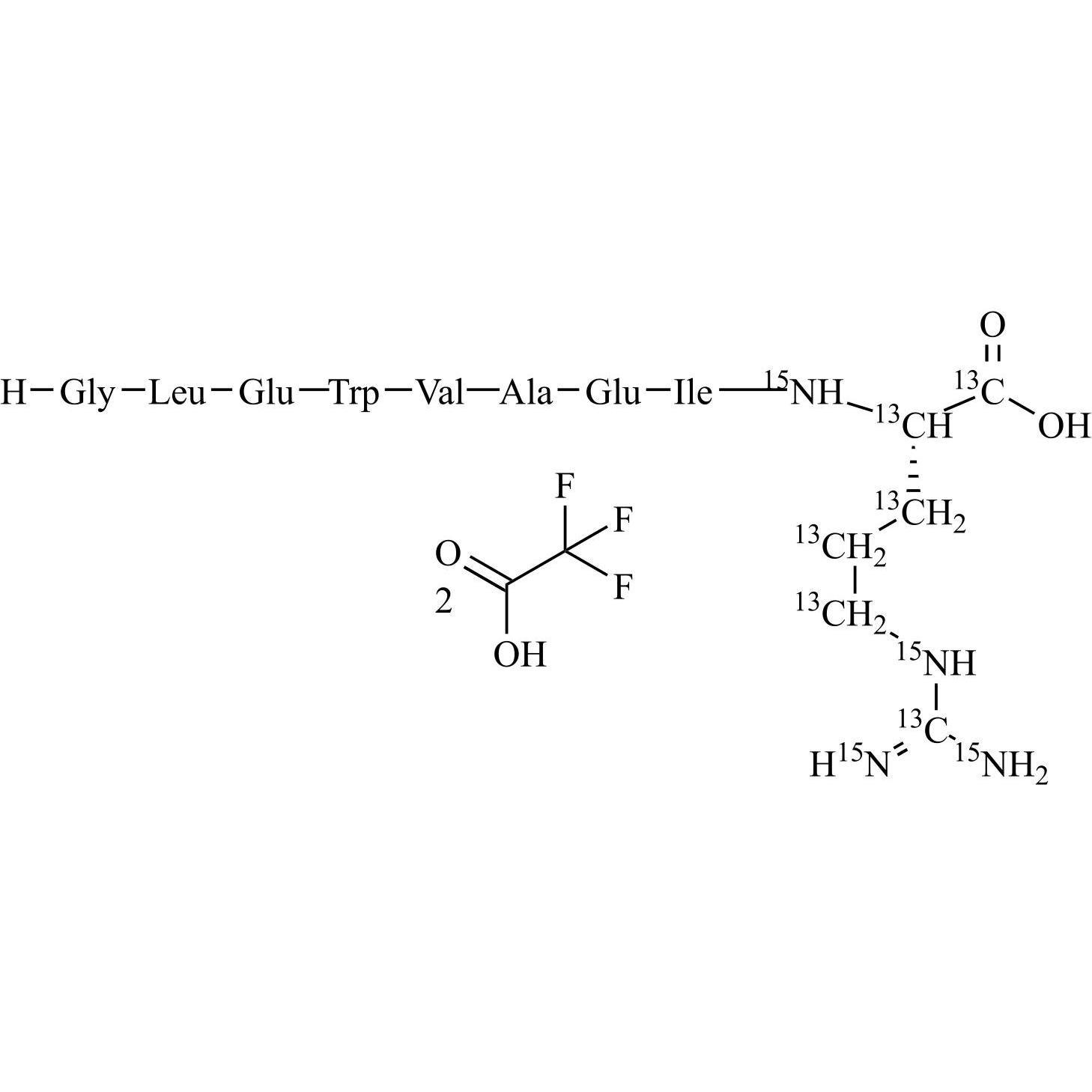 Picture of Peptide Antibody Fragment-2-13C6-15N4 (Arg-13C6-15N4)