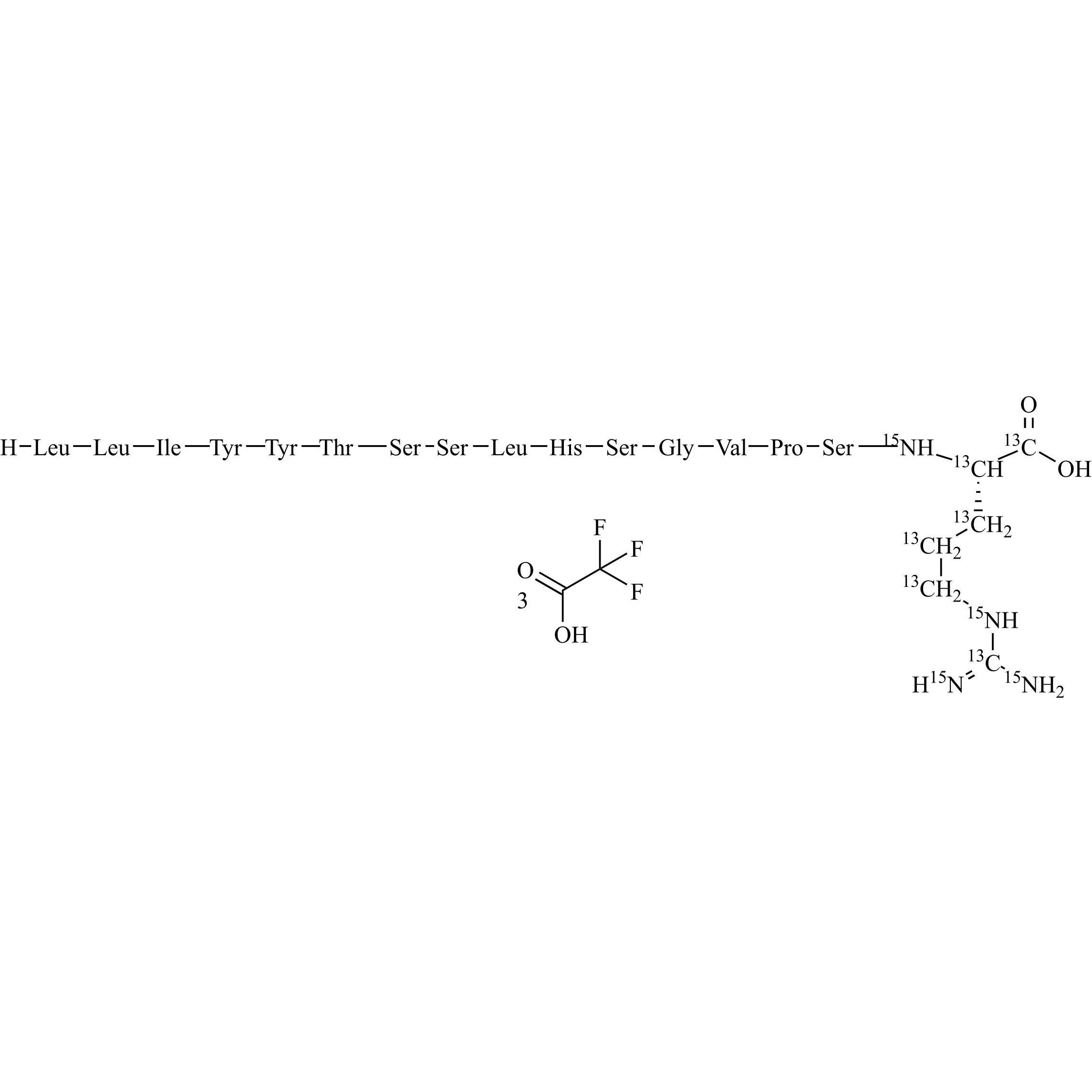 Picture of Peptide Antibody Fragment-3-13C6-15N4 (Arg-13C6-15N4)