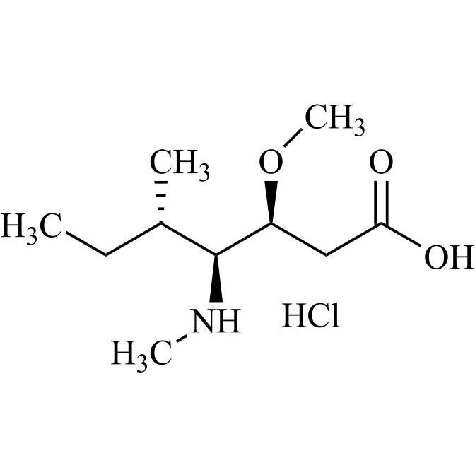 Picture of (3S,4S,5S)-3-Methoxy-5-methyl-4-(methylamino)heptanoic Acid HCl