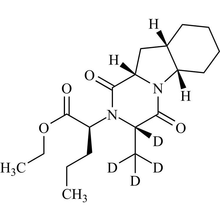Picture of Perindopril EP Impurity F-d4 (Perindopril USP Related Compound F-d4)