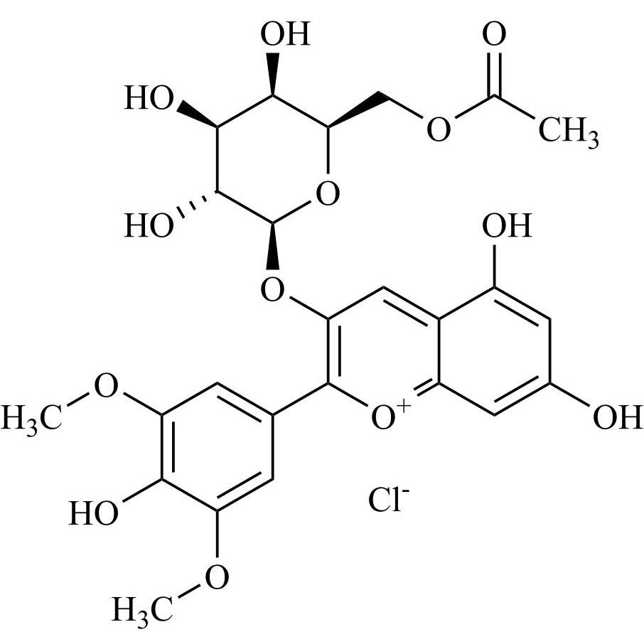 Picture of Malvidin 3-O-beta-D-(6''-acetyl) Galactoside