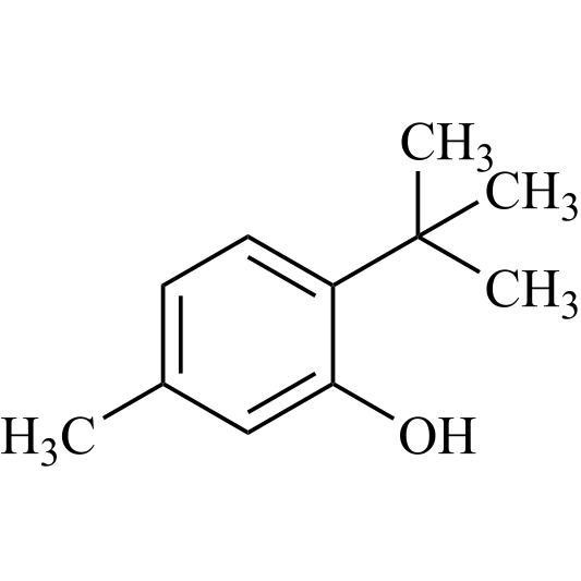 Picture of 2-tert-butyl-5-methylphenol