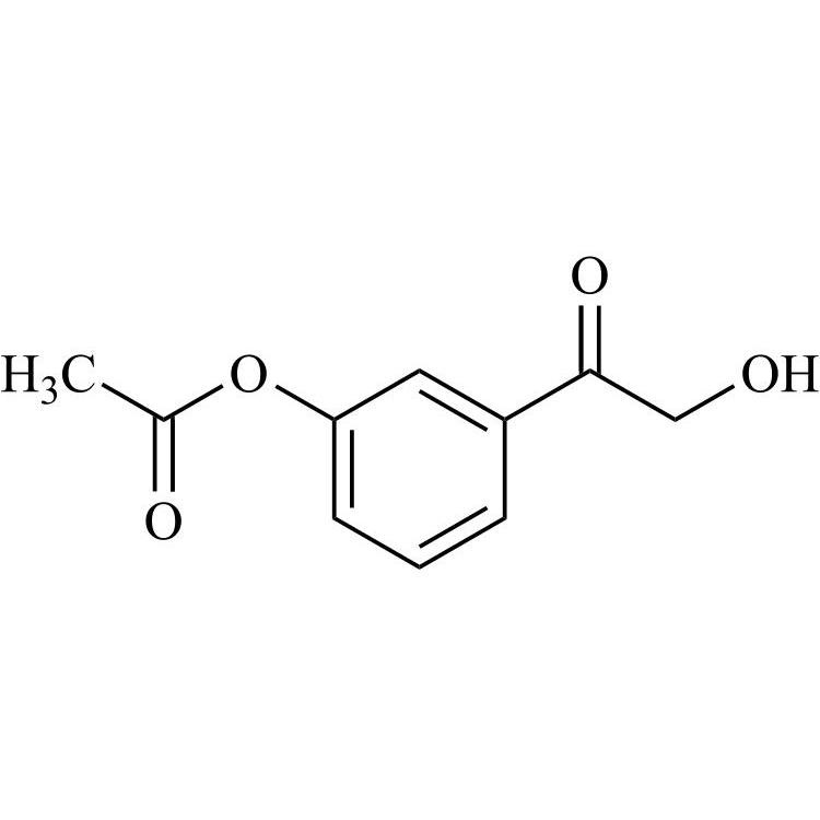 Picture of 3-(2-hydroxyacetyl)phenyl acetate