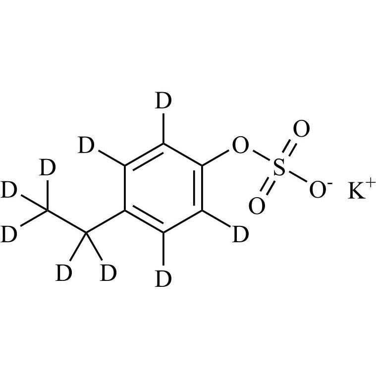 Picture of 4-Ethylphenyl-d9 Sulfate Potassium Salt