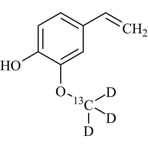Picture of 2-Methoxy-4-Vinylphenol-13C-d3