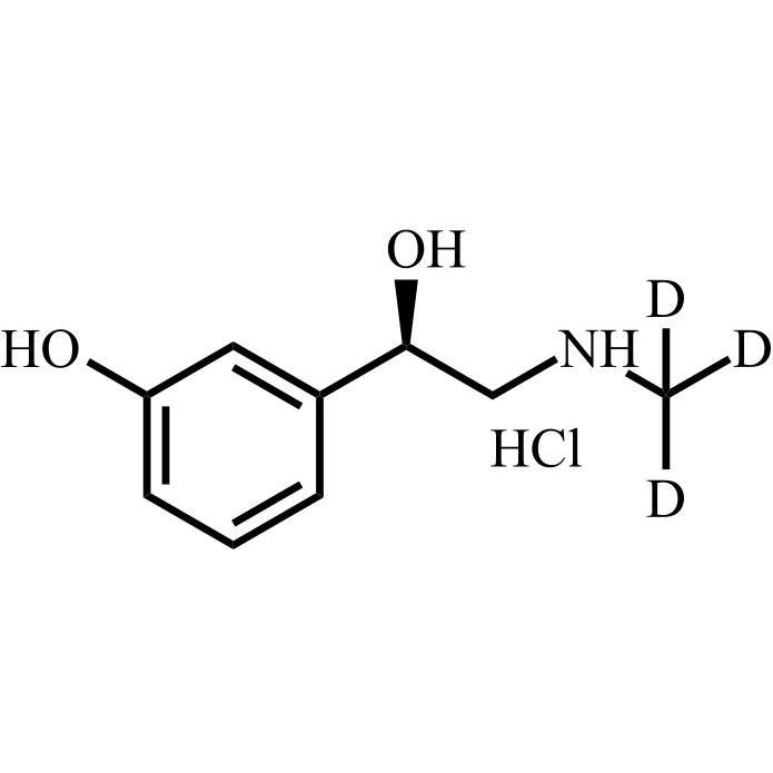 Picture of Phenylephrine-d3 HCl (Methyl-d3)