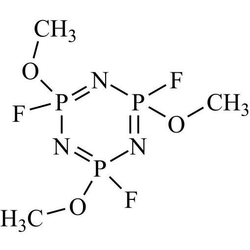 Picture of 2,4,6-Trifluoro-2,4,6-Trimethenoxy-Cyclotriphosphazene