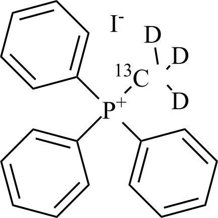 Picture of Methyltriphenylphosphonium Iodide-13C-d3