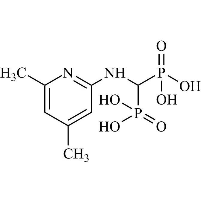 Picture of [[(4,6-Dimethylpyridin-2-yl)amino]-Phosphonomethyl]phosphonic Acid