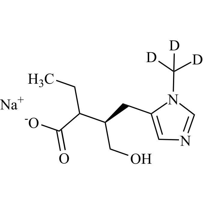 Show details for Pilocarpine EP Impurity B-d3 Sodium Salt (Mixture of Diastereomers) Picture of Pilocarpine EP Impurity B-d3 Sodium Salt (Mixture of Diastereomers)