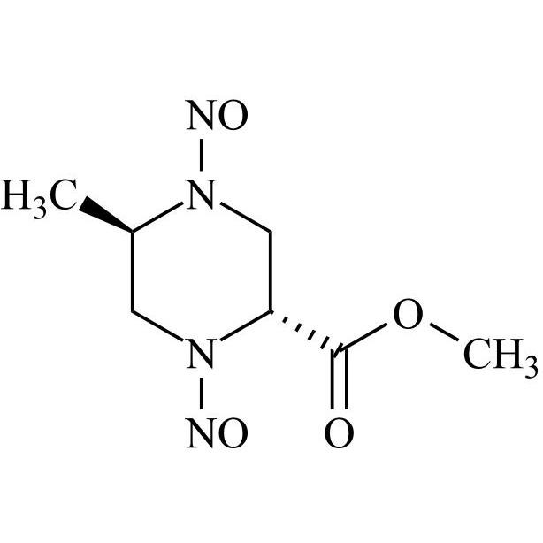 Picture of N1-N2-Di-N-Nitroso methyl (2S,5S)-5-methylpiperazine-2-carboxylate