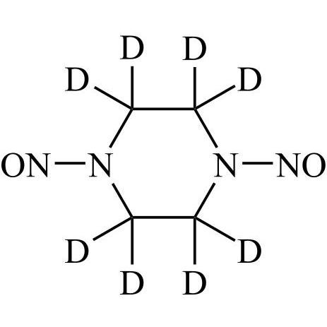 Picture of N,N-Dinitroso Piperazine-d8