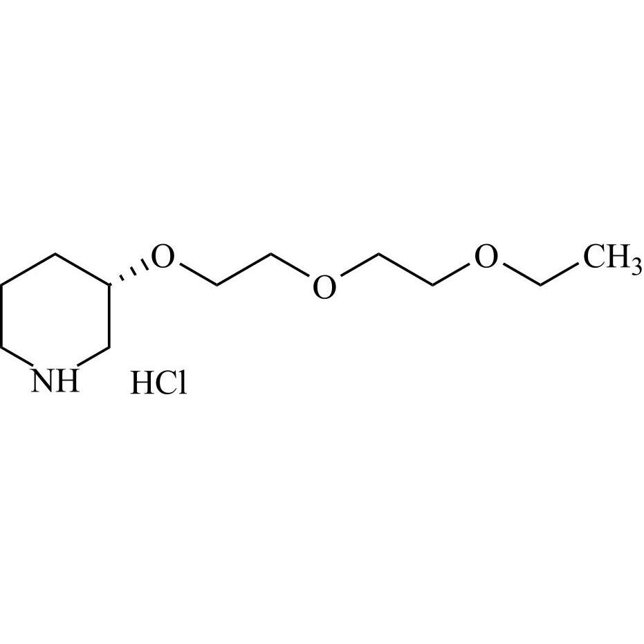 Picture of (S)-3-[2-(2-ethoxyethoxy)ethoxy] Piperidine HCl