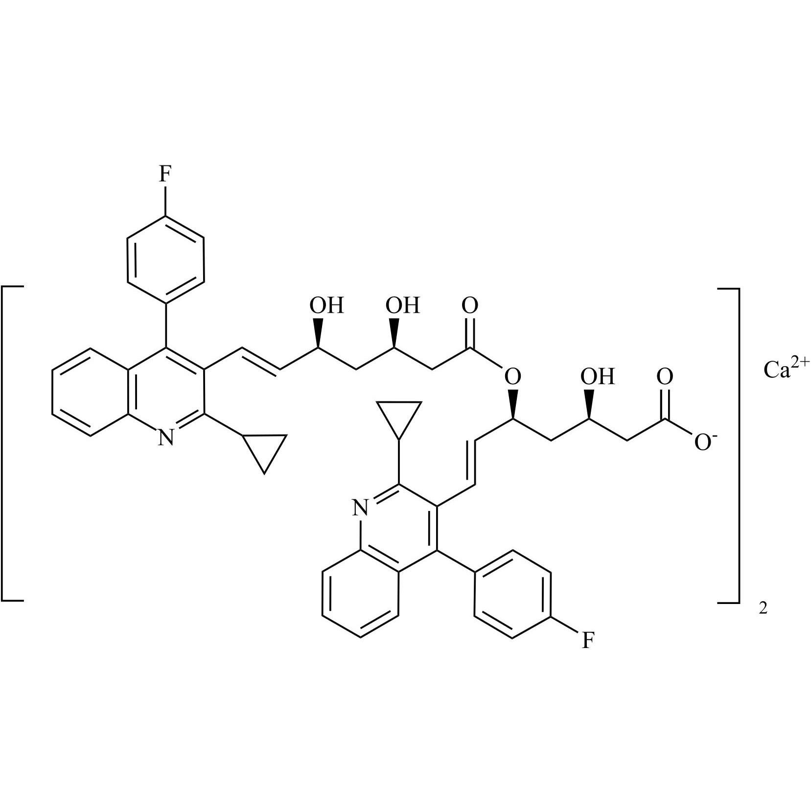 Picture of Pitavastatin Impurity 48 Calcium Salt