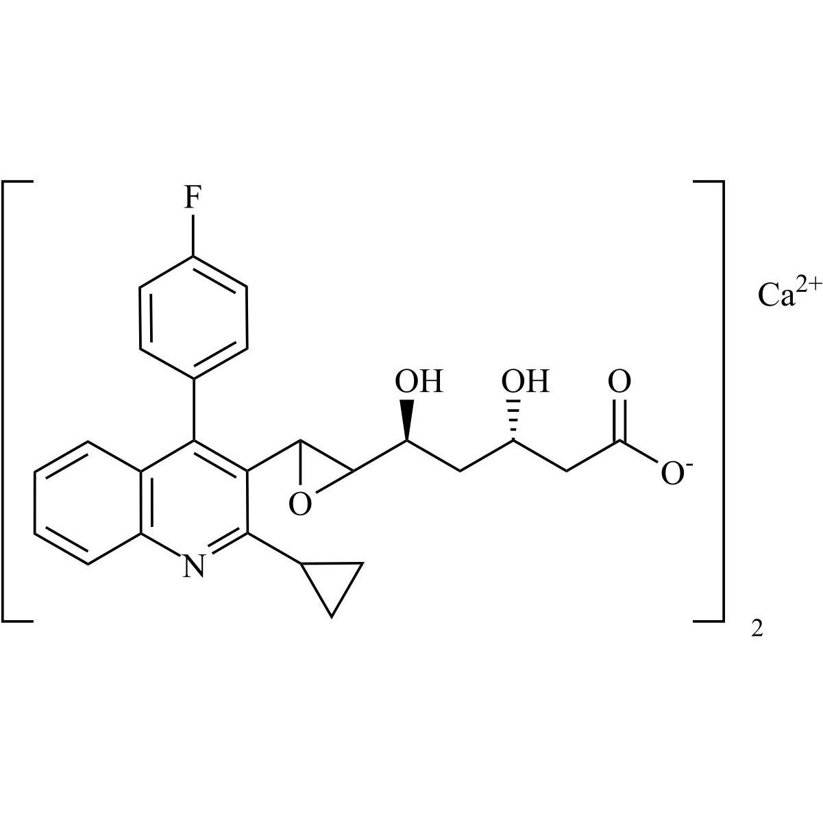 Picture of Pitavastatin Impurity 51 Calcium Salt