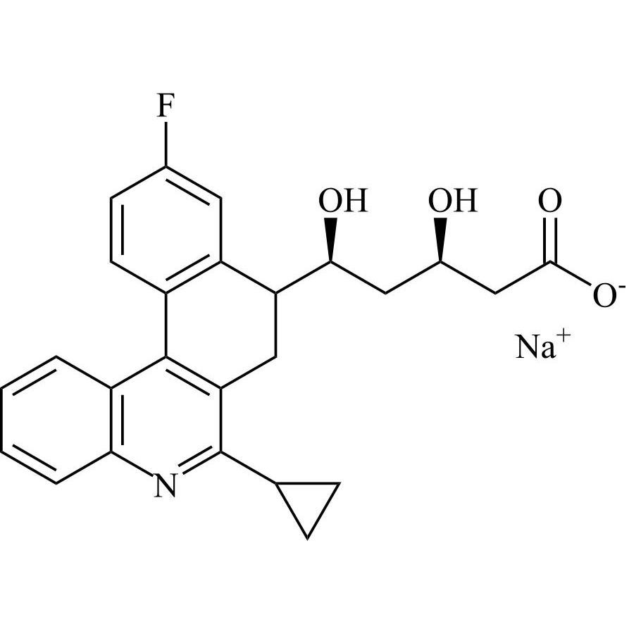Show details for Pitavastatin Impurity 1 Sodium Salt (Mixture of Diastereomers) Picture of Pitavastatin Impurity 1 Sodium Salt (Mixture of Diastereomers)