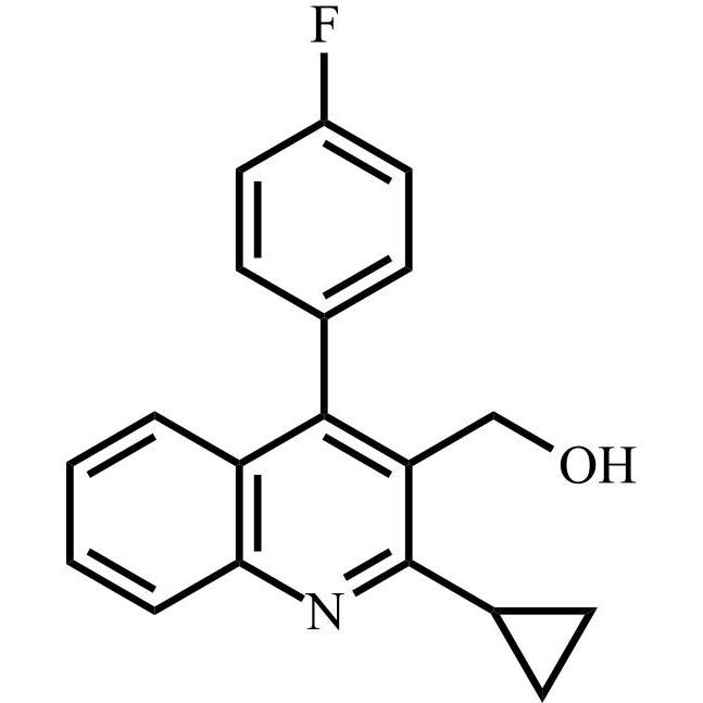 Picture of PitavastatinÂ Hydroxymethyl Impurity
