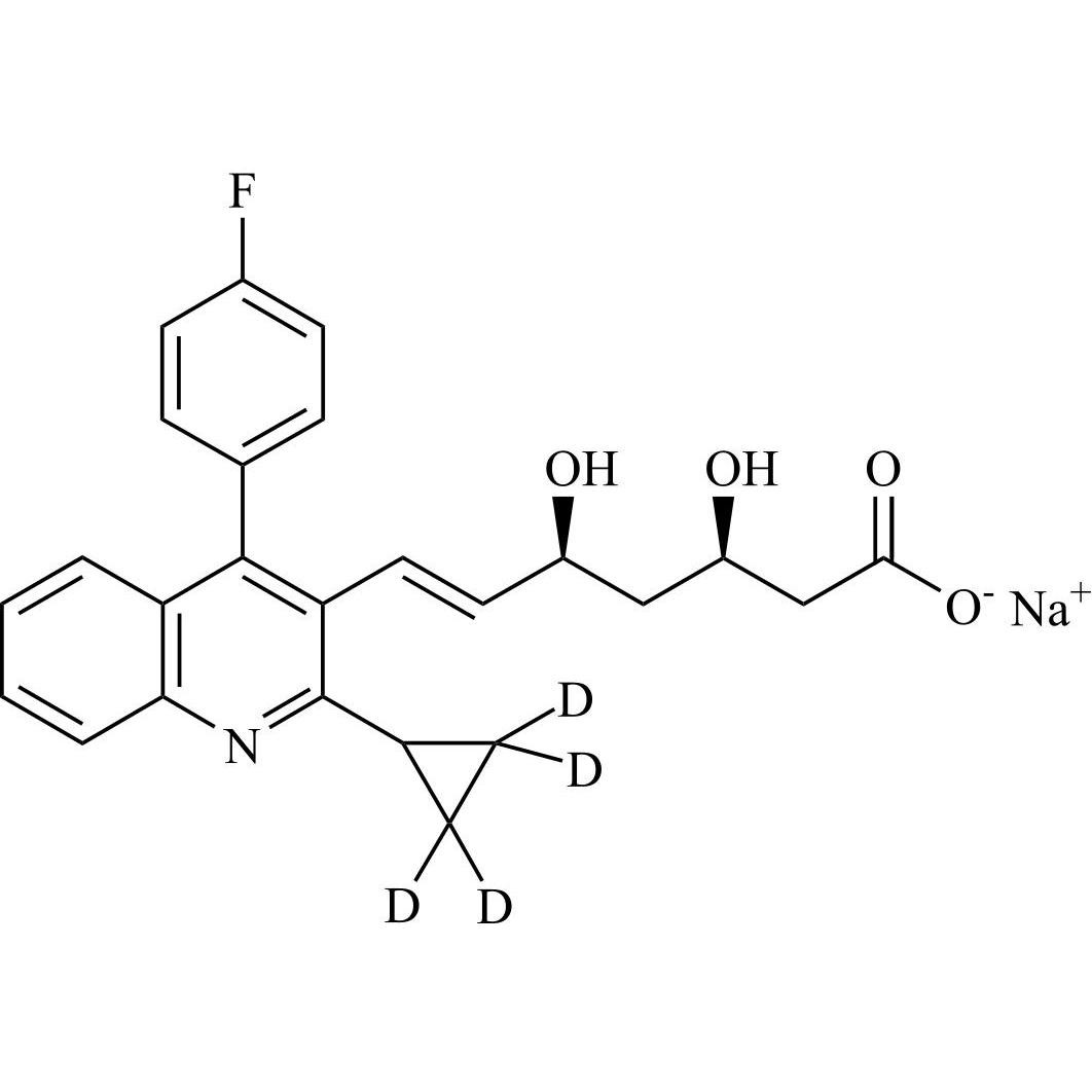Picture of Pitavastatin-d4 Sodium Salt