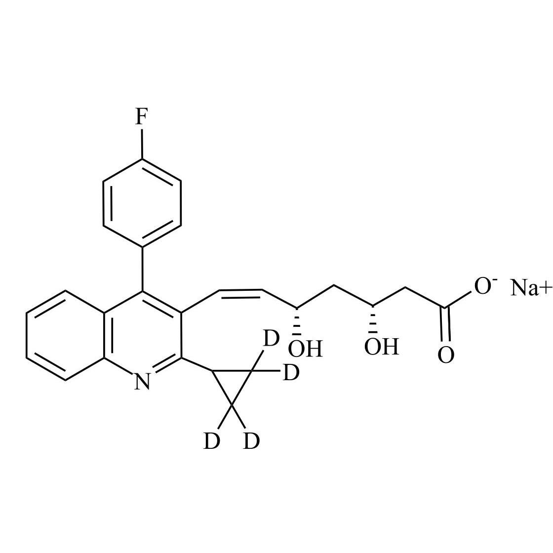 Picture of (Z)-Pitavastatin-d4 Sodium Salt