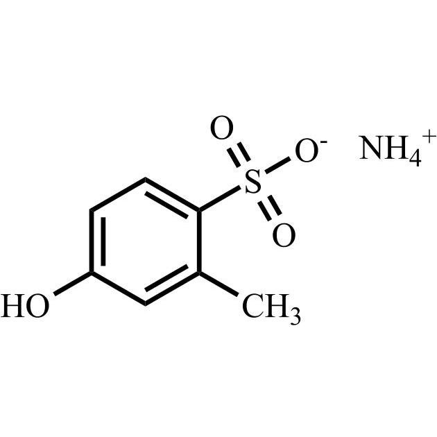 Show details for Policresulen Impurity 5 Ammonium Salt  (m-Cresol-4-Sulfonic Acid Ammonium Salt) Picture of Policresulen Impurity 5 Ammonium Salt  (m-Cresol-4-Sulfonic Acid Ammonium Salt)