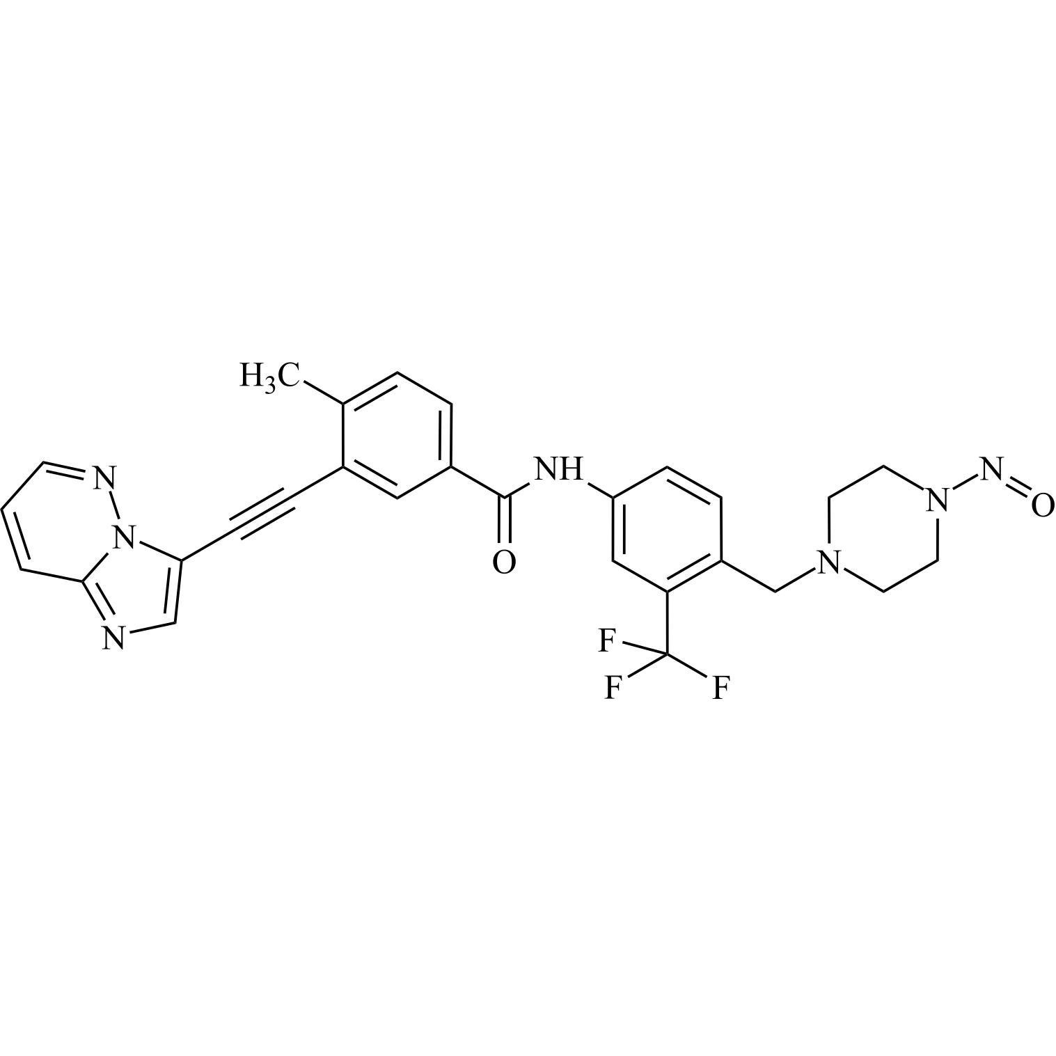 Picture of N-Nitroso Ponatinib Metabolite AP-24567