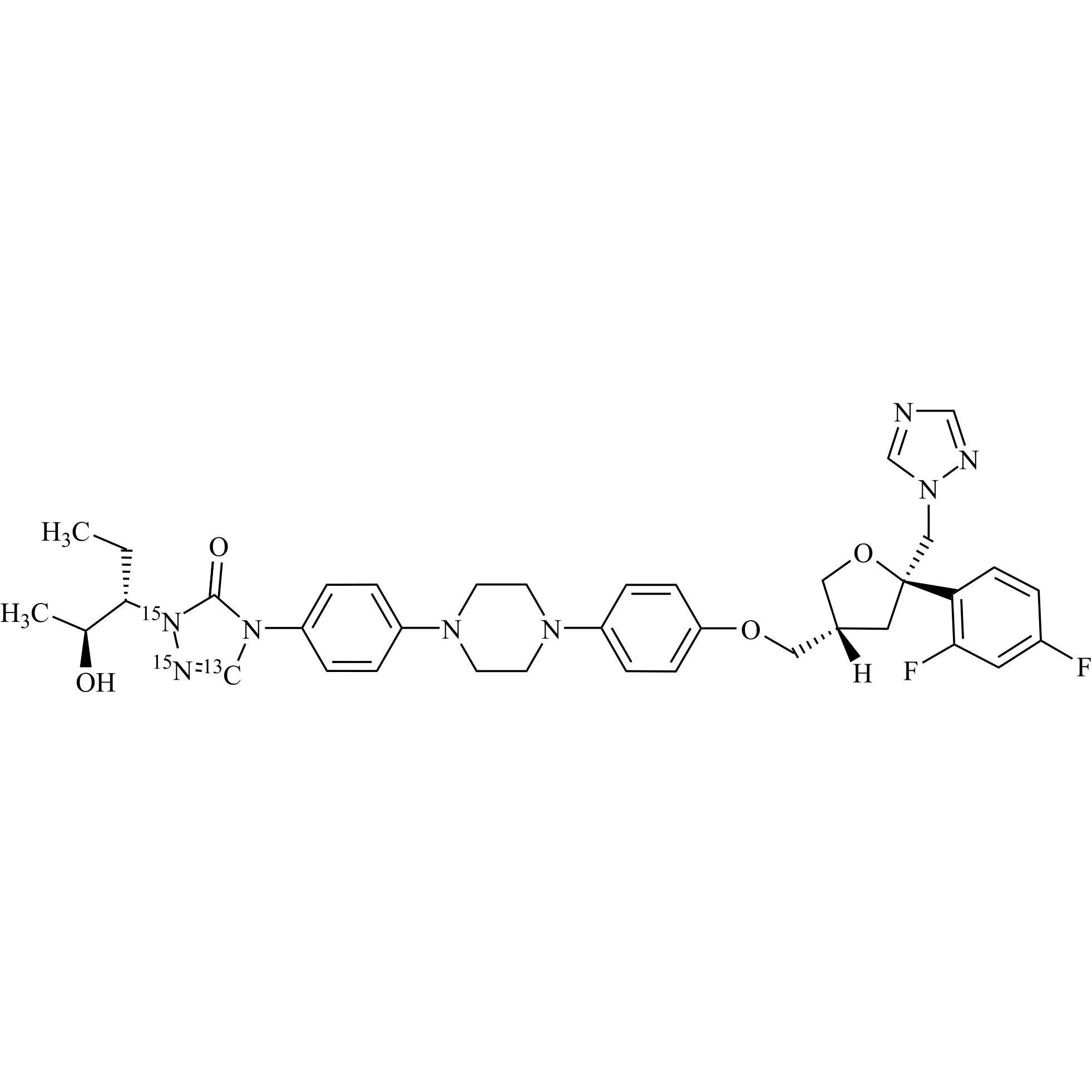 Picture of Posaconazole-13C-15N2