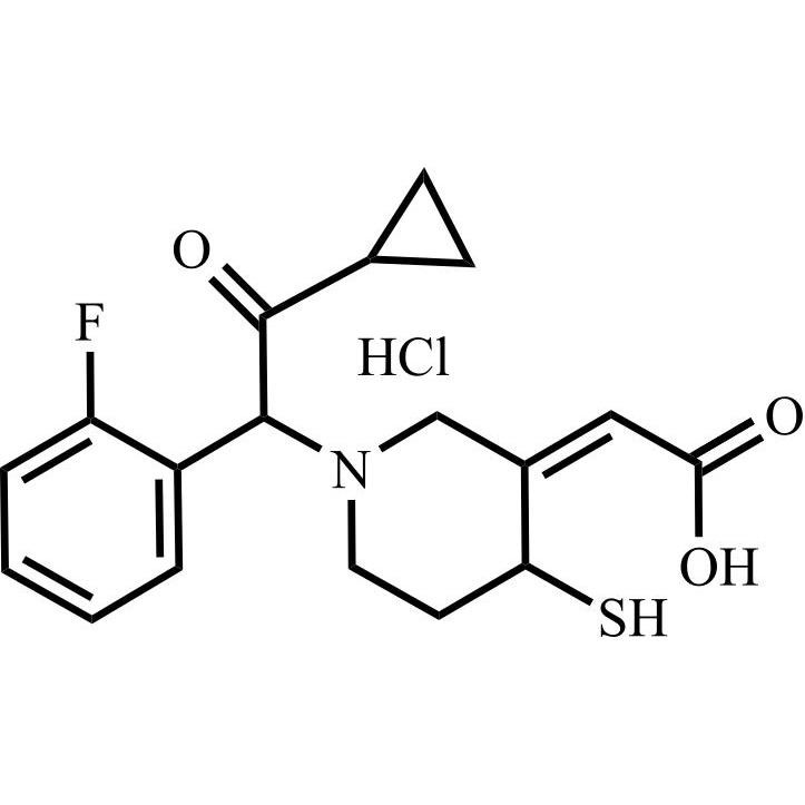 Picture of Prasugrel Metabolite R-138727 HCl (Mixture of Diastereomers)