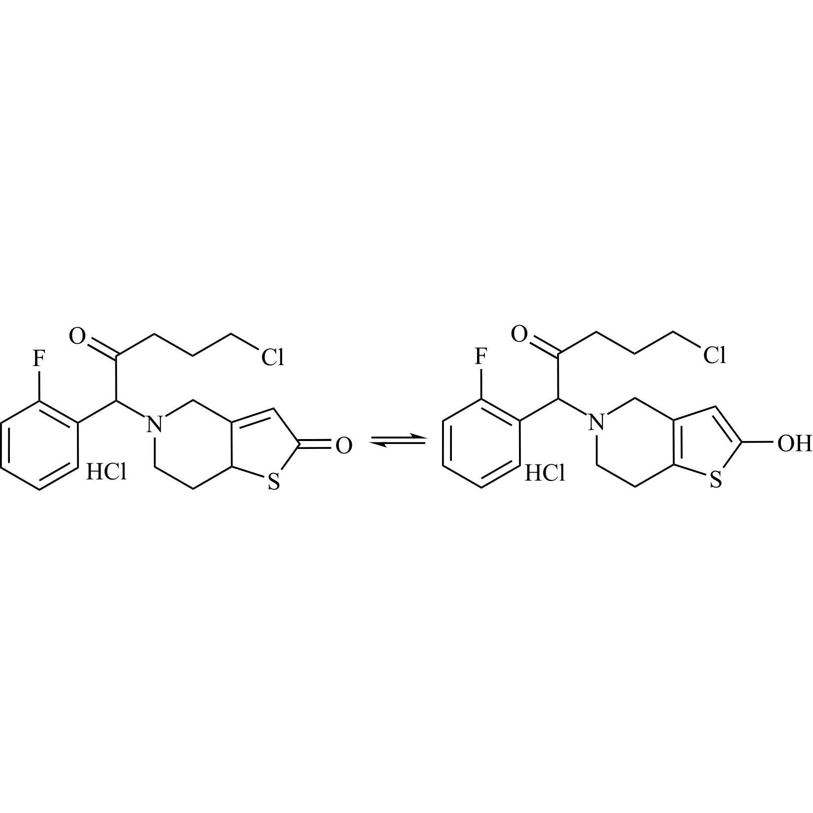 Picture of Prasugrel Impurity 6 HCl (Mixture of Isomers)