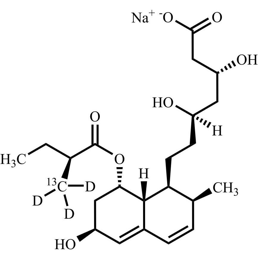 Picture of Pravastatin-13C-d3 Sodium Salt