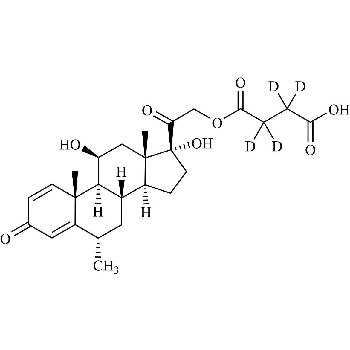 Picture of Methylprednisolone 21-Hemisuccinate-d4
