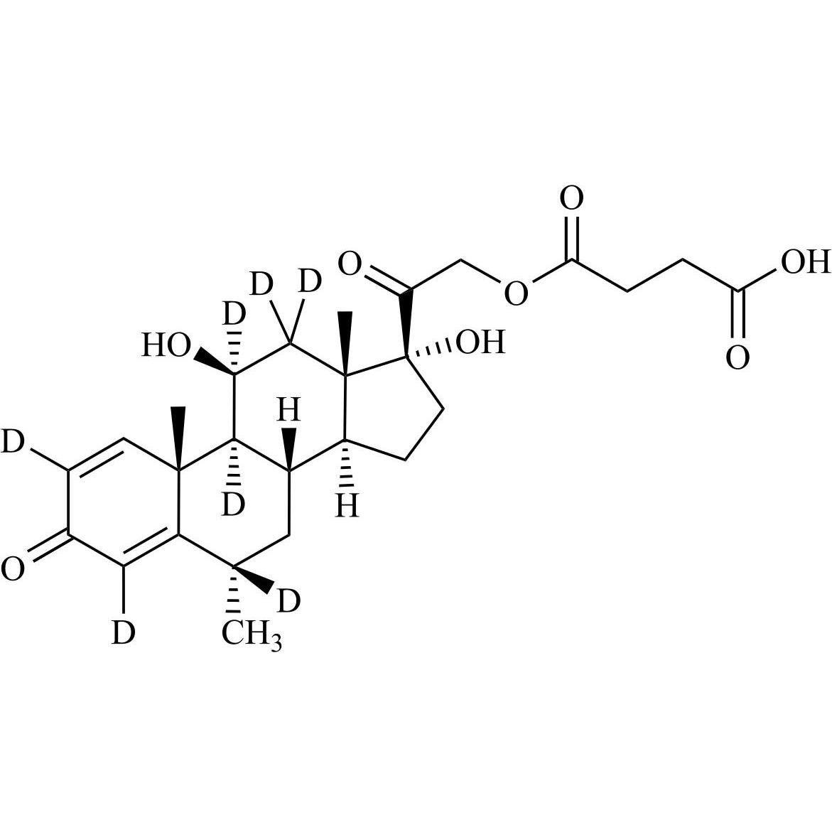 Picture of Methylprednisolone 21-Hemisuccinate-d7