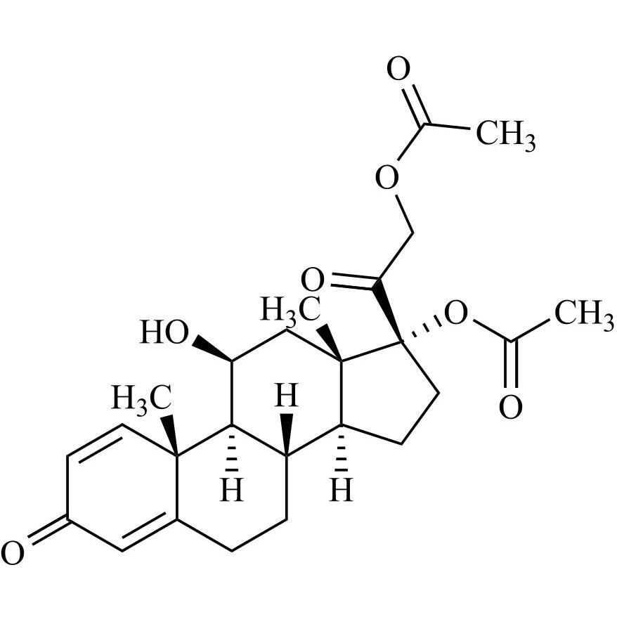 Picture of Budesonide 17,21-Diacetyloxy Impurity
