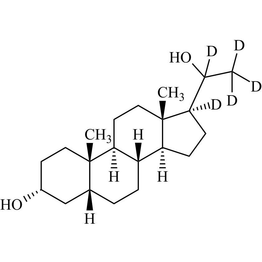 Picture of 5-beta-Pregnane-3-alfa,20-beta-Diol-d5
