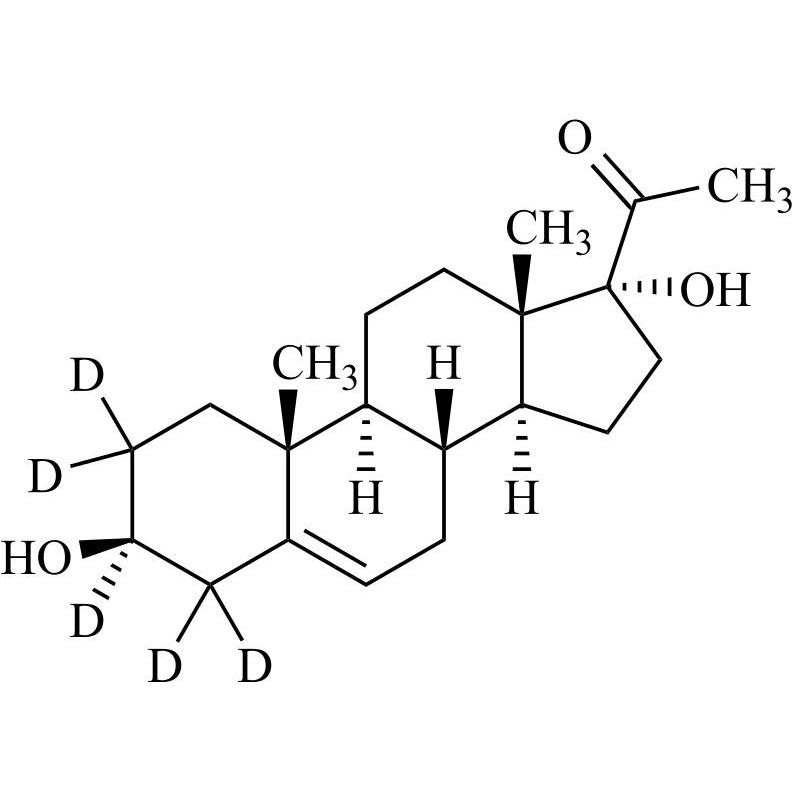 Picture of 17-Hydroxy Pregnenolone-d5
