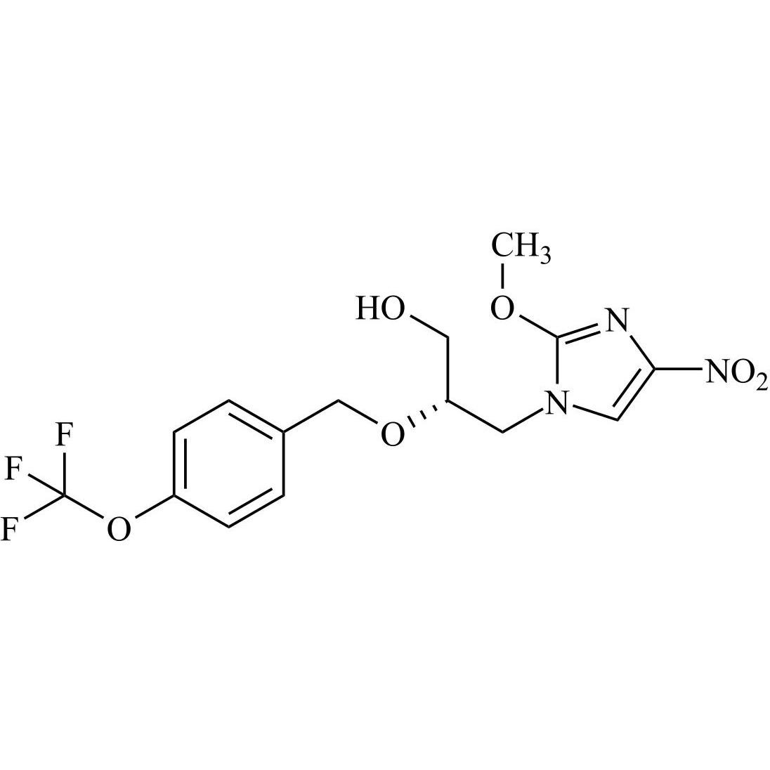 Picture of Pretomanid Methoxy Impurity