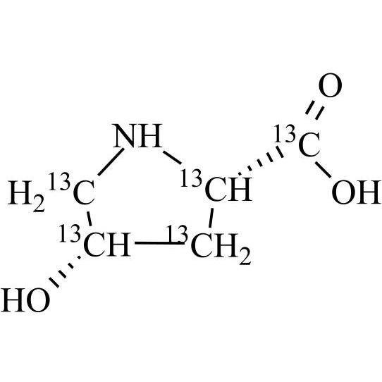 Picture of cis-4-Hydroxy-L-Proline-13C5