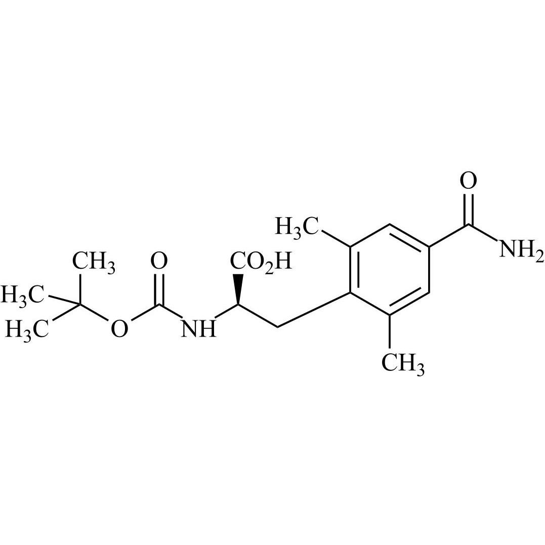 Show details for (R)-2-((tert-Butoxycarbonyl)amino)-3-(4-carbamoyl-2,6-dimethylphenyl)propanoic Acid Picture of (R)-2-((tert-Butoxycarbonyl)amino)-3-(4-carbamoyl-2,6-dimethylphenyl)propanoic Acid