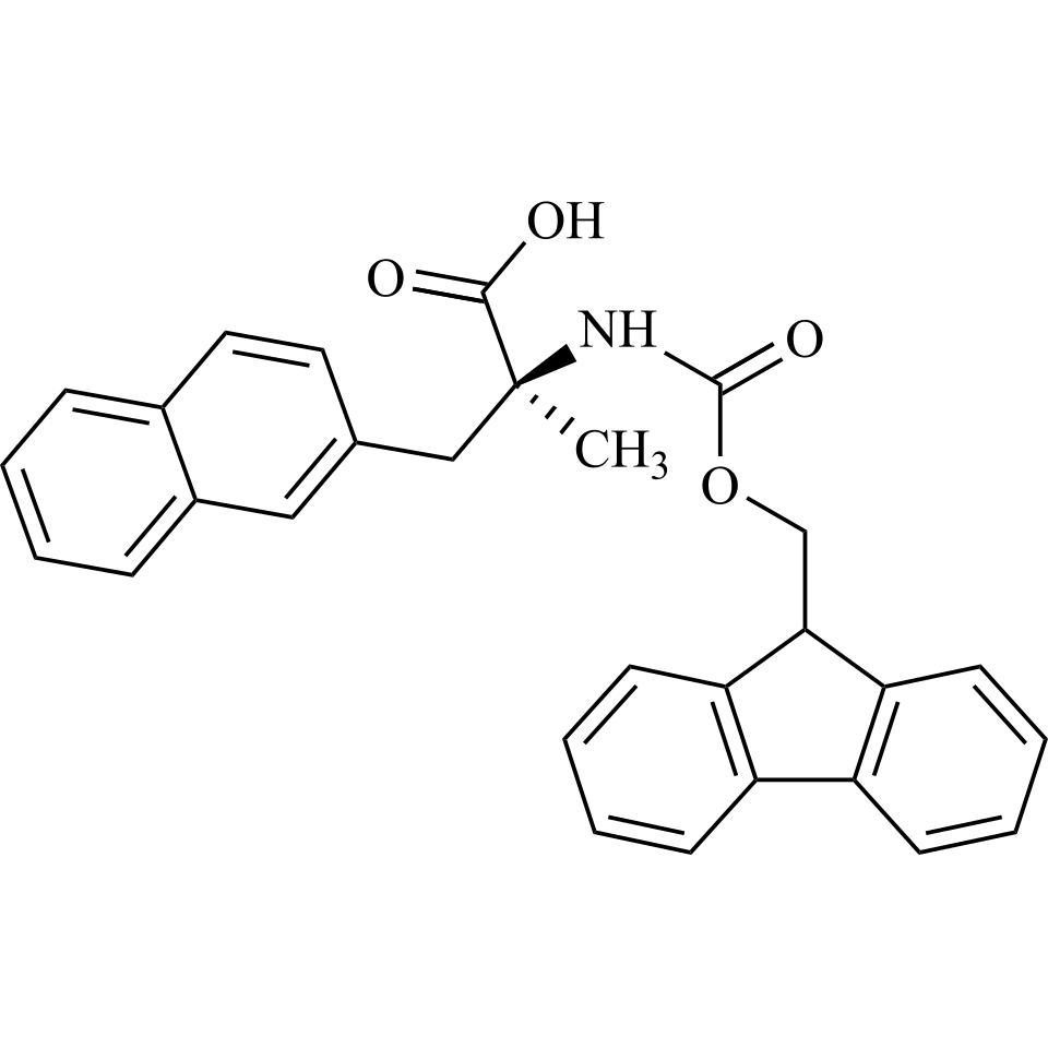 Picture of N-Fmoc-(S)-2-Amino-2-Methyl-3-(2'-Naphthyl)-Propanoic Acid