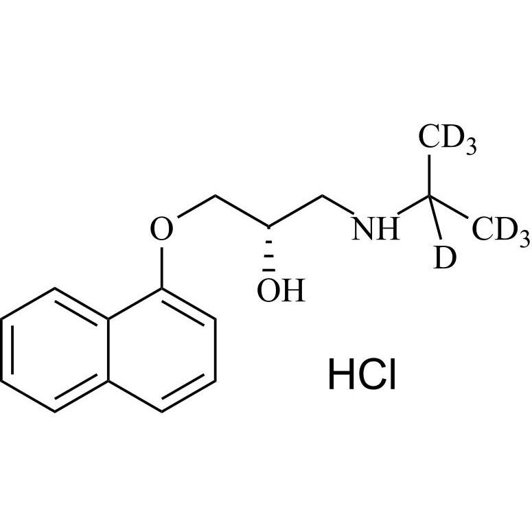 Picture of (S)-Propranolol-d7 HCl