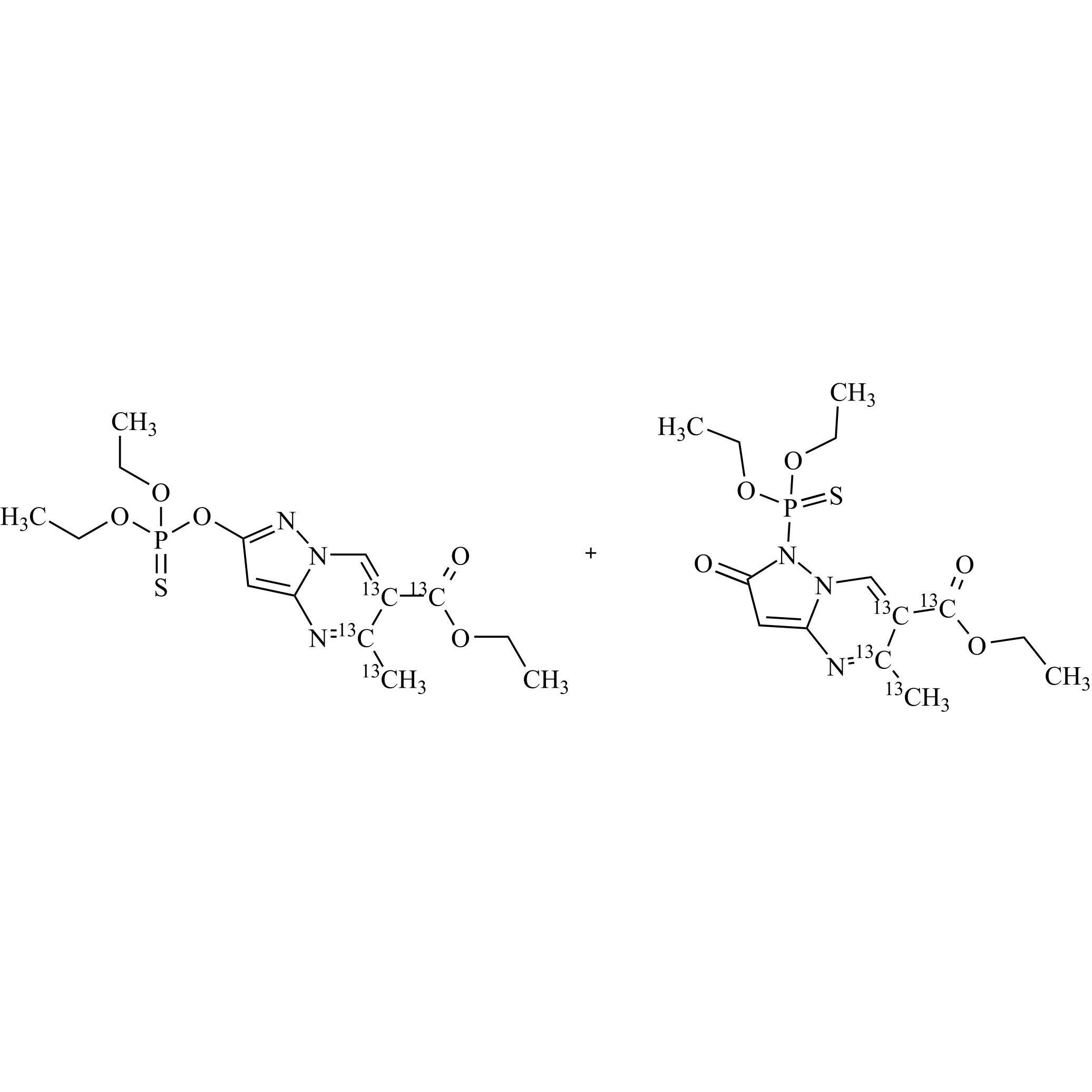 Picture of Pyrazophos-13C4 (Mixture of Isomers)