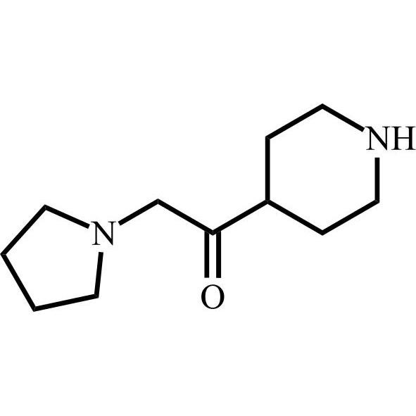 Show details for 1-(4-piperidinyl)-2-(1-pyrrolidinyl)ethanone Picture of 1-(4-piperidinyl)-2-(1-pyrrolidinyl)ethanone