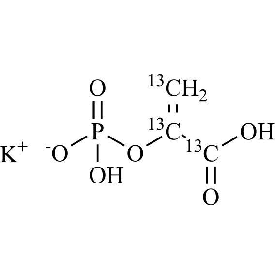 Picture of Phospho(enol)pyruvic acid-13C3 monopotassium salt