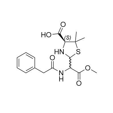 Picture of Monomethyl Benzylpenicilloate (Mixture of Diastereomers)