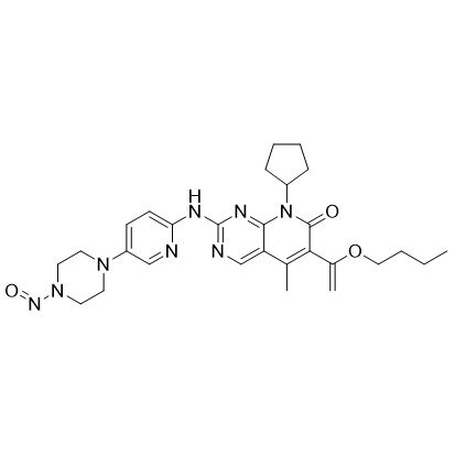 Picture of N-Nitroso Palbociclib Impurity 12