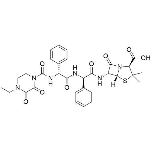 Show details for Piperazinedione-carbonyl D-Phenyl-glycylampicillin Picture of Piperazinedione-carbonyl D-Phenyl-glycylampicillin