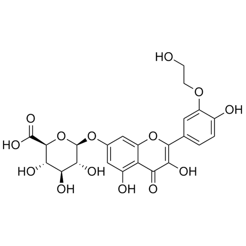 Picture of Mono-3-Hydroxyethyl-Quercetin-Glucuronide