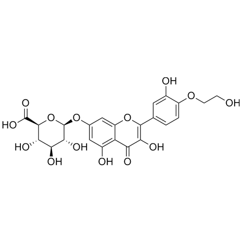 Picture of Mono-4-Hydroxyethyl-Quercetin-Glucuronide