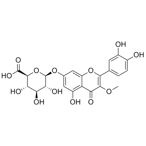 Picture of Quercetin 3-Methyl Ether 7-Glucuronide